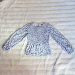 Floral Puff Sleeve Top